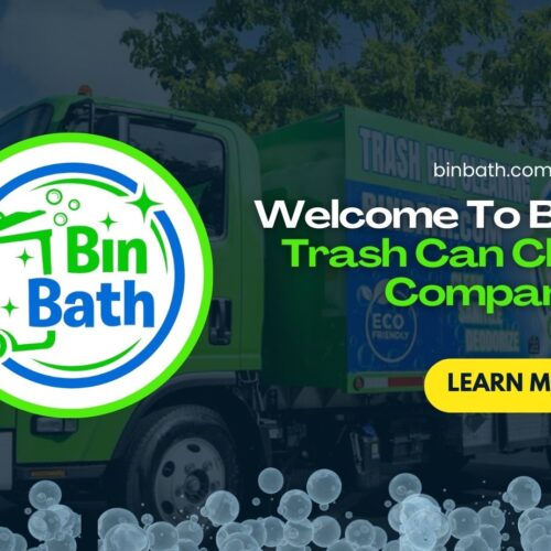Trash can cleaning company